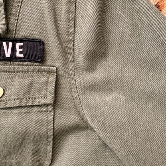 The Beatles “Peace & Love” Patch Snap Shirt Jacket | Medium - Picture 13 of 14